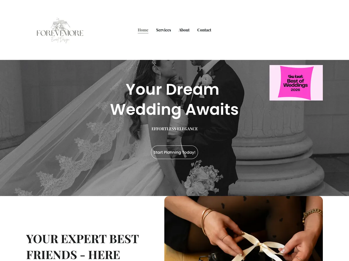 forevermore event design website